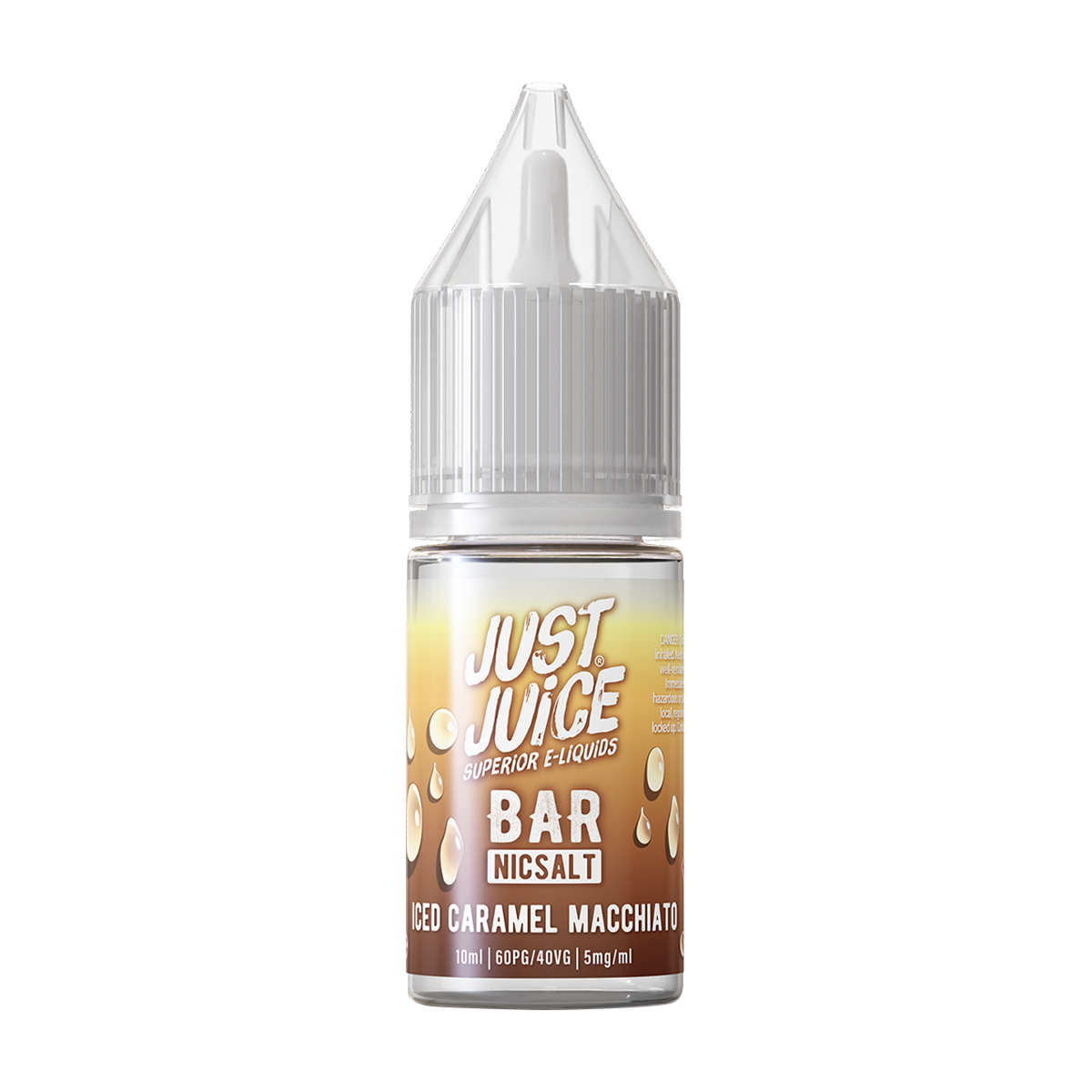 Iced Caramel Macchiato Nic Salt by Just Juice Bar