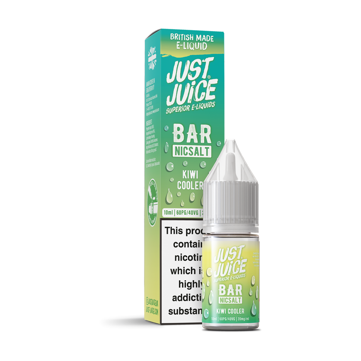 Kiwi Cooler Nic Salt by Just Juice