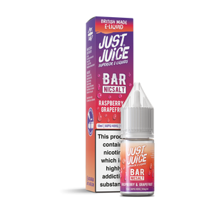 Raspberry & Grapefruit Nic Salt by Just Juice