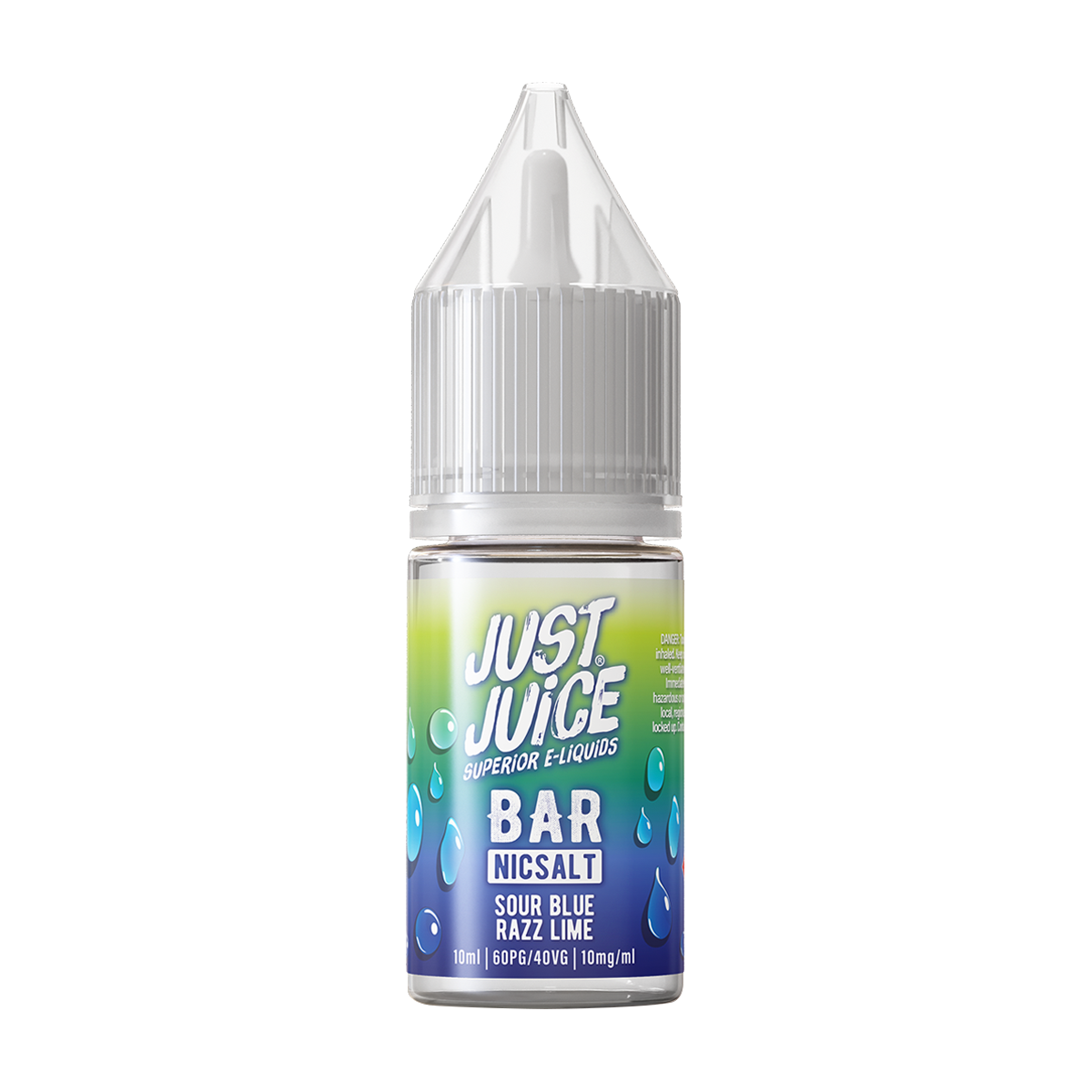 Sour Blue Razz Lime Nic Salt by Just Juice Bar