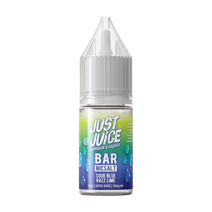 Sour Blue Razz Lime Nic Salt by Just Juice Bar