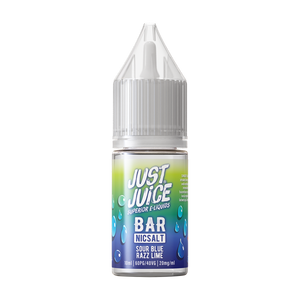 Sour Blue Razz Lime Nic Salt by Just Juice Bar