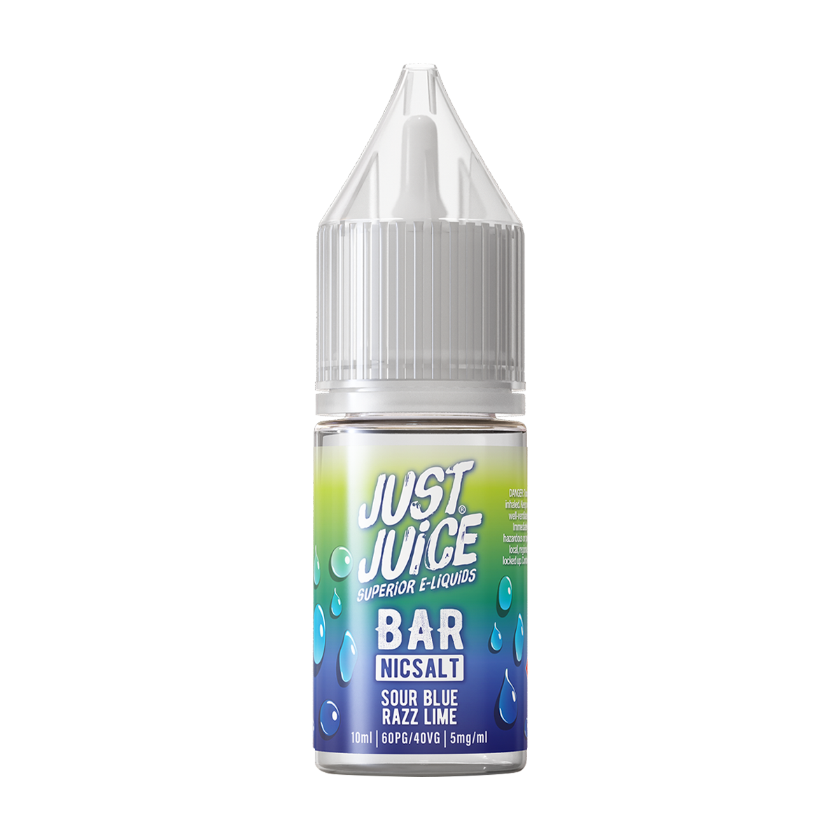 Sour Blue Razz Lime Nic Salt by Just Juice Bar