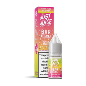 Tropical Peach Bar Nic Salt by Just Juice
