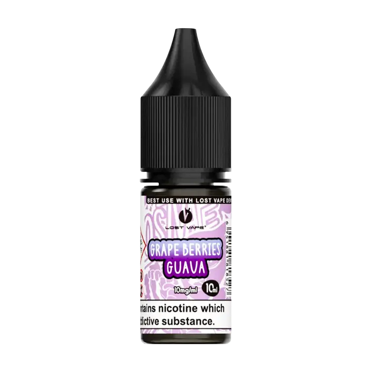 Grape Berries Guava Nic Salt by Lost Vape