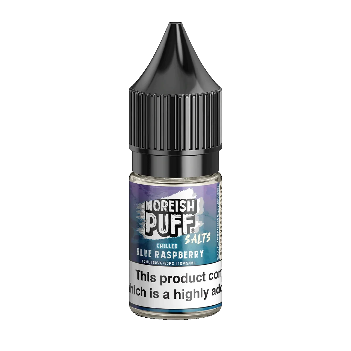 Moreish Puff Chilled Blue Raspberry Nic Salt - 10ml