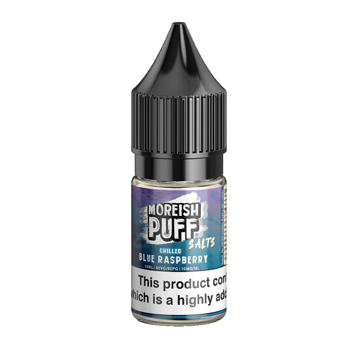 Moreish Puff Chilled Blue Raspberry Nic Salt - 10ml