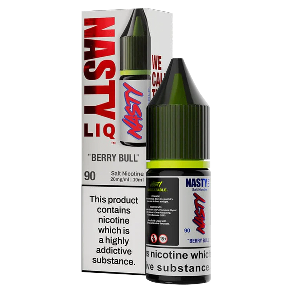 Berry Bull Nasty Liq Nic Salt