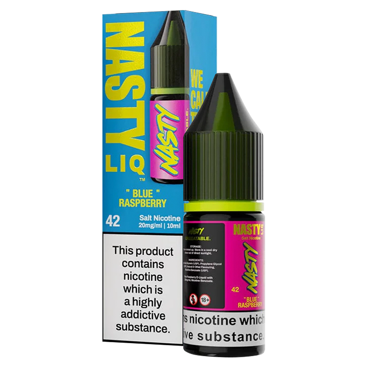 Blue Raspberry Nasty Liq Nic Salt