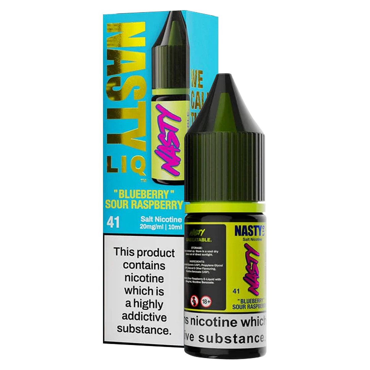 Blueberry Sour Raspberry Nasty Liq Nic Salt