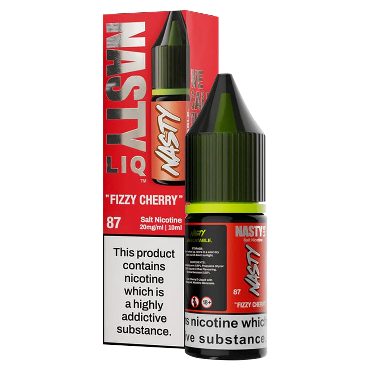 Fizzy Cherry Nasty Liq Nic Salt