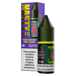 Kiwi Passion Fruit Guava Nasty Liq Nic Salt