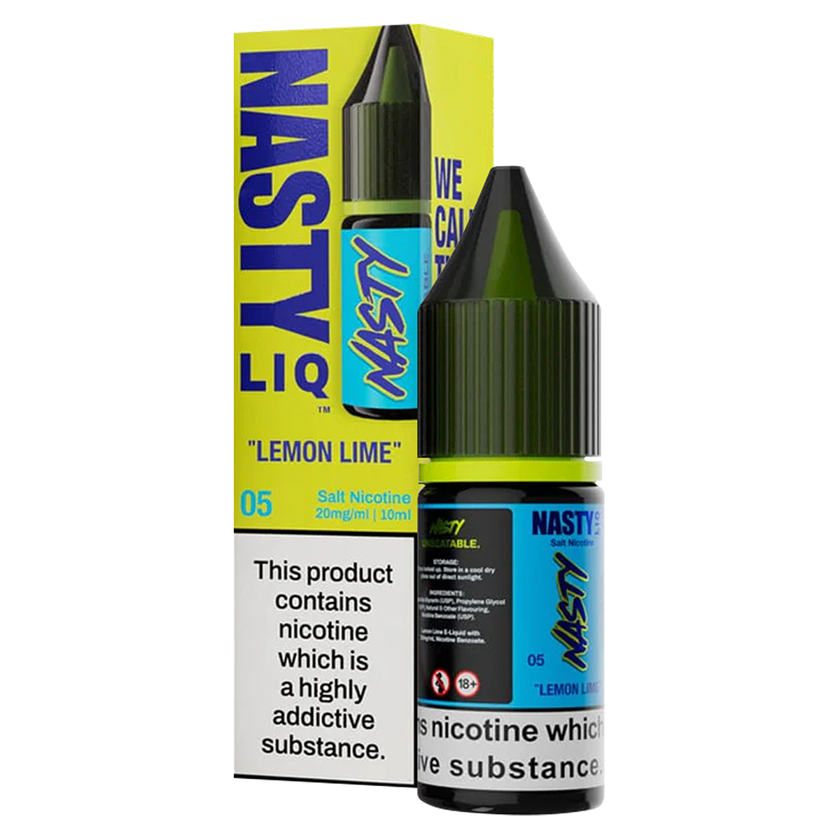 Lemon Lime Nasty Liq Nic Salt