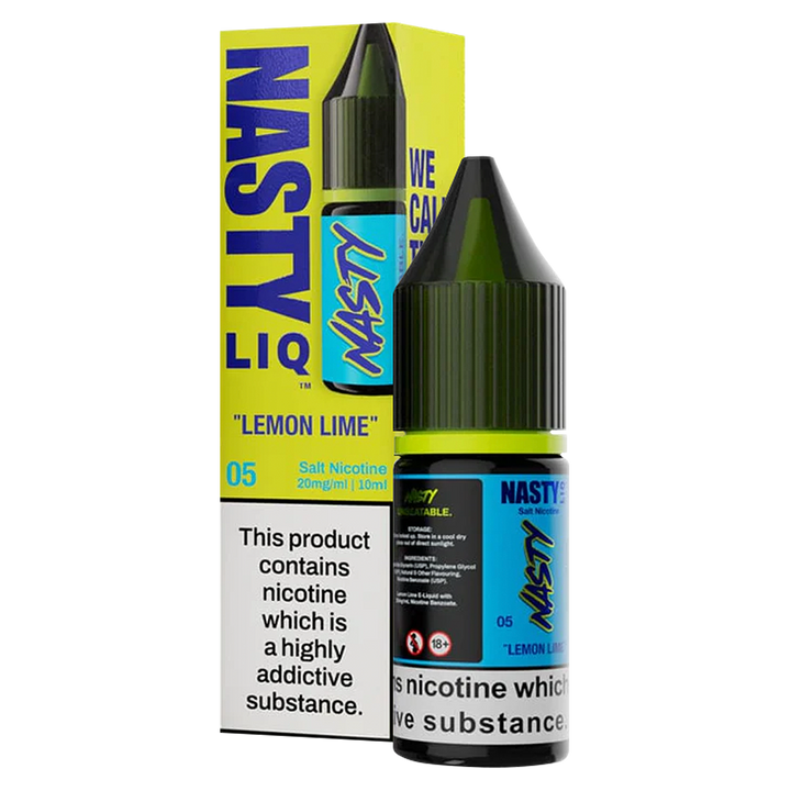 Lemon Lime Nasty Liq Nic Salt