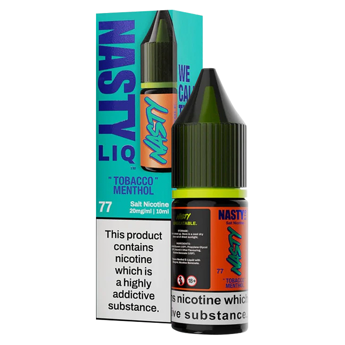 Tobacco Menthol Nasty Liq Nic Salt