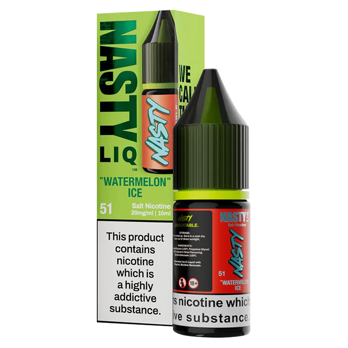 Watermelon Ice Nasty Liq Nic Salt