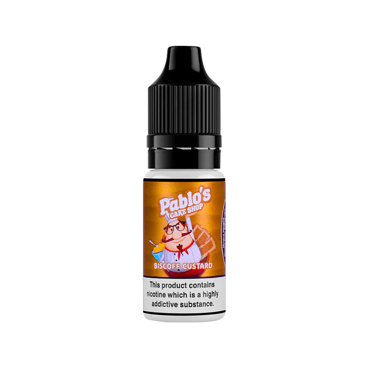 Biscoff Custard Nic Salt by Pablos Cake Shop