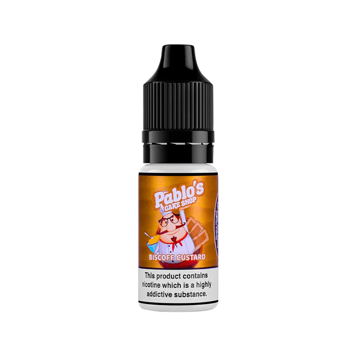 Biscoff Custard Nic Salt by Pablos Cake Shop