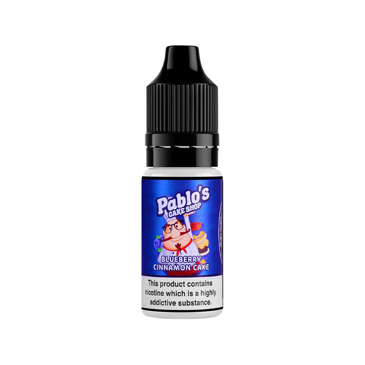 Blueberry Cinnamon Cake Nic Salt by Pablos Cake Shop