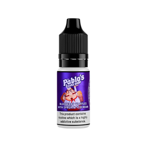 Blueberry Waffles with Syrup & Ice Cream Nic Salt by Pablos Cake Shop