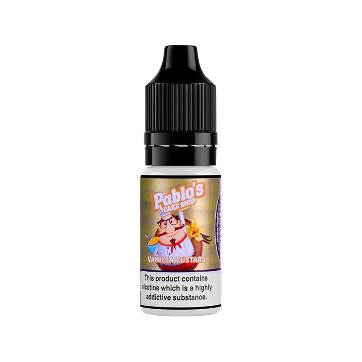 Vanilla Custard Nic Salt by Pablos Cake Shop