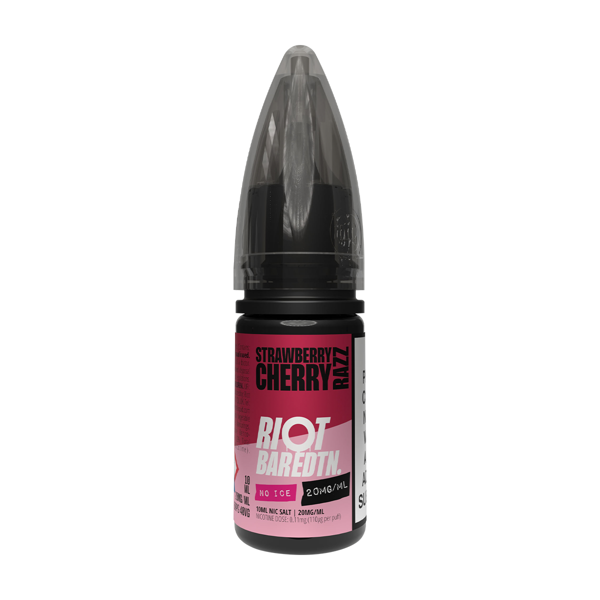 Strawberry Cherry Razz Riot Bar EDTN Nic Salt 10ml
