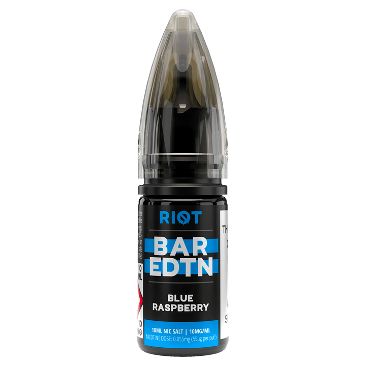 Blue Raspberry Riot Bar EDTN Nic Salt 10ml
