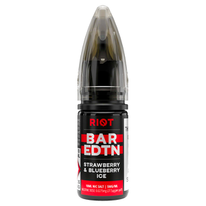 Strawberry Blueberry Ice Riot Bar EDTN Nic Salt 10ml