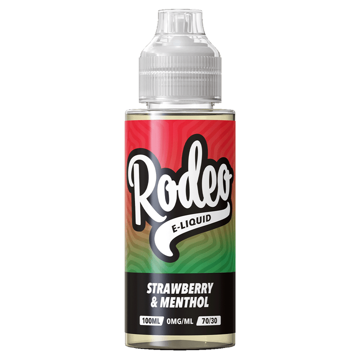 Rodeo Strawberry & Menthol Short Fill - 100ml