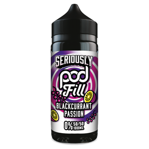 Blackcurrant Passion Seriously Pod Fill 100ml