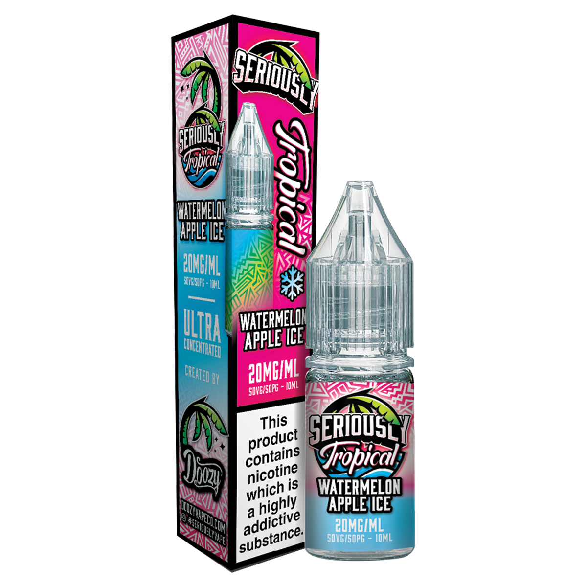 Watermelon Apple Ice Nic Salt by Seriously Tropical - 10ml