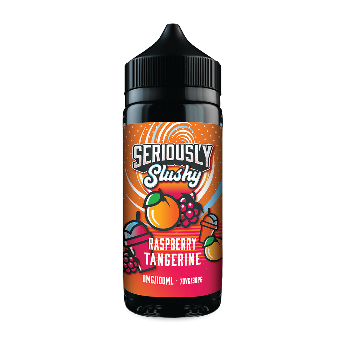 Raspberry Tangerine 100ml Shortfill by Seriously Slushy