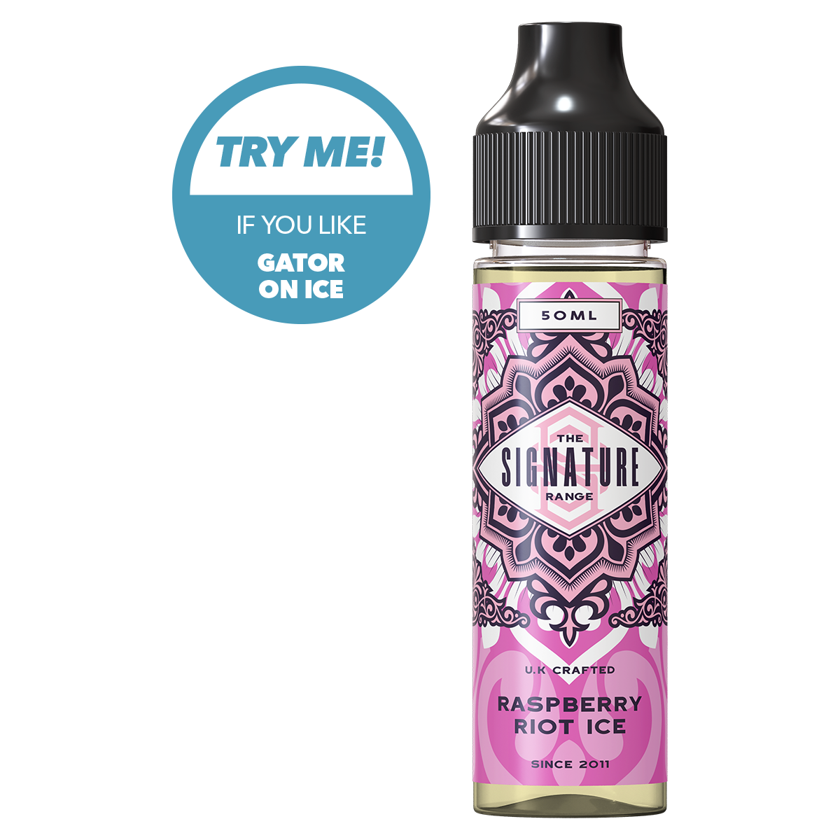 Raspberry Riot Ice by The Signature Range 50ml