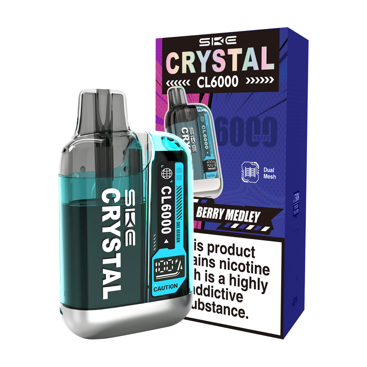 SKE Crystal CL6000 Big Puff Vape