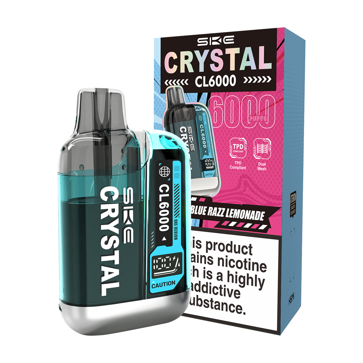 SKE Crystal CL6000 Big Puff Vape