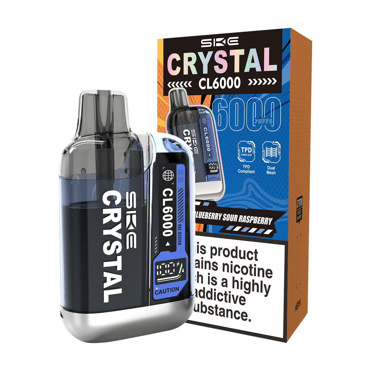 SKE Crystal CL6000 Big Puff Vape