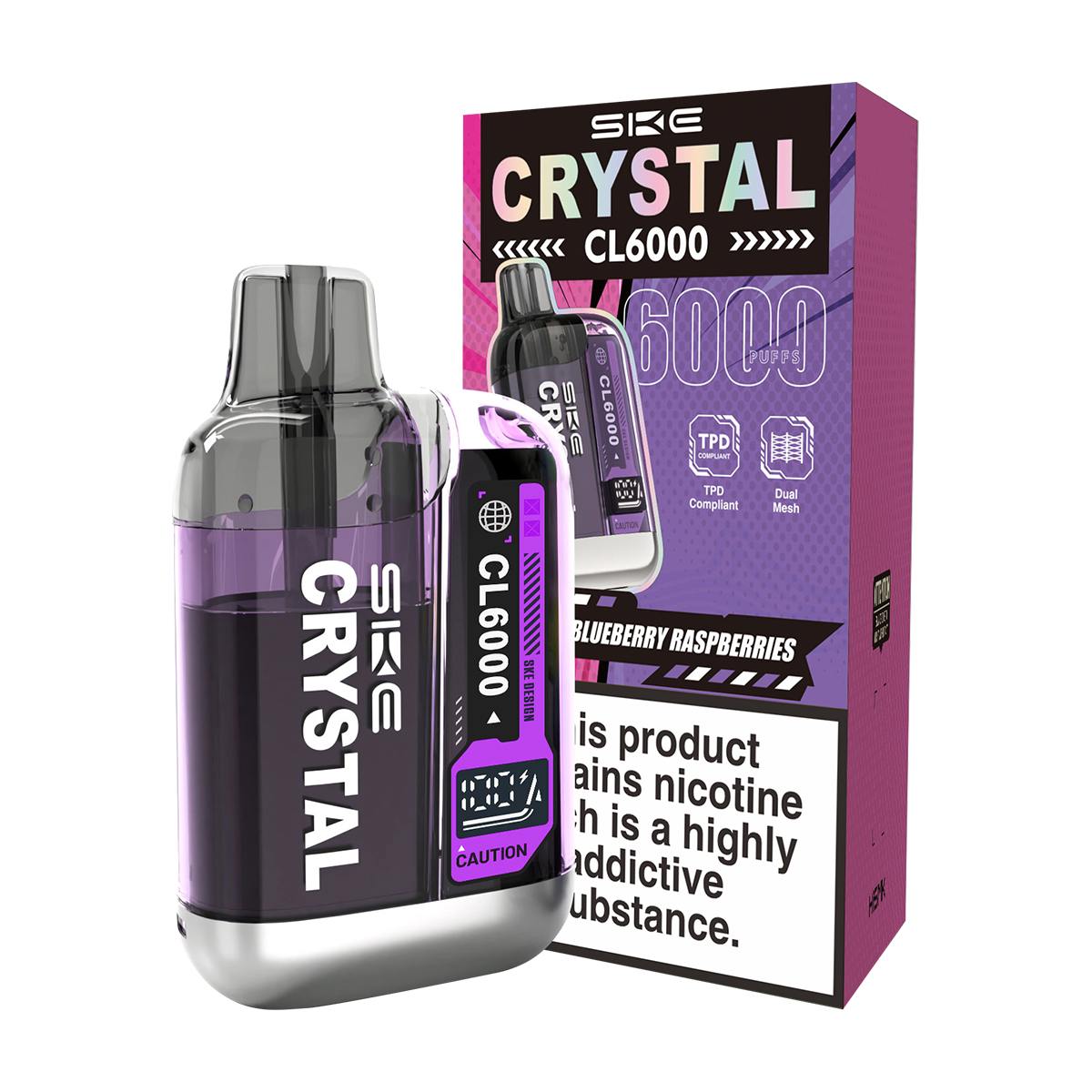 SKE Crystal CL6000 Big Puff Vape
