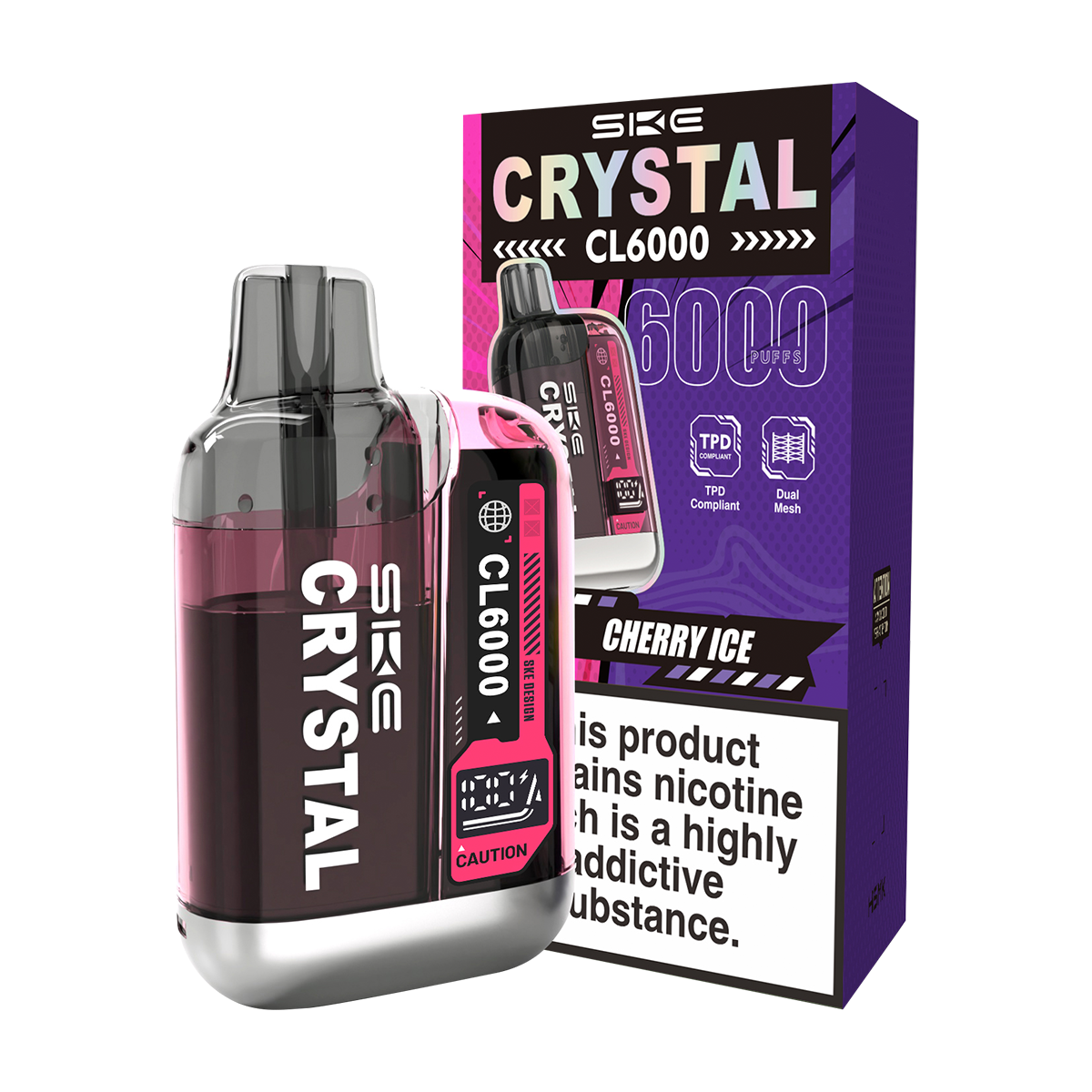 SKE Crystal CL6000 Big Puff Vape