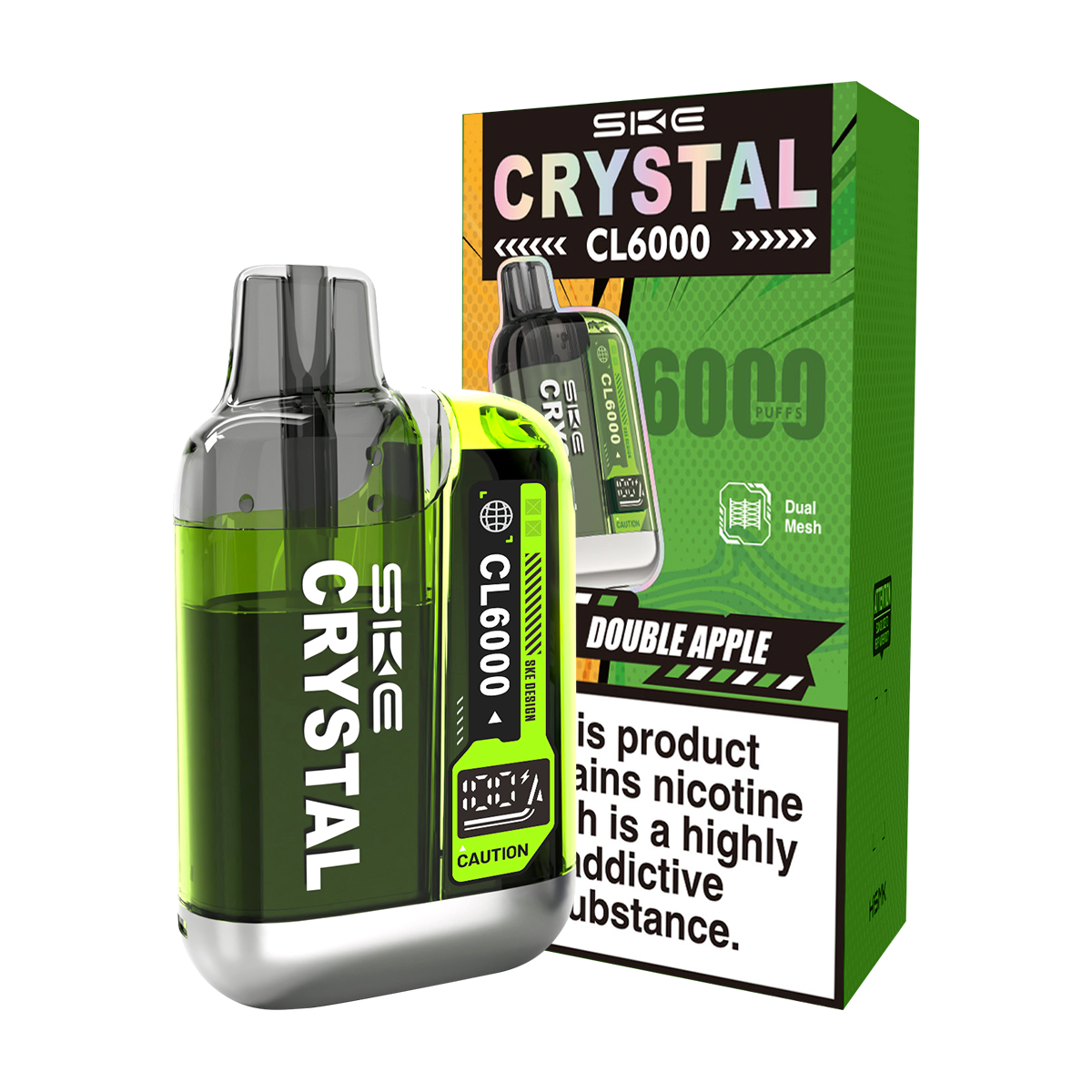 SKE Crystal CL6000 Big Puff Vape