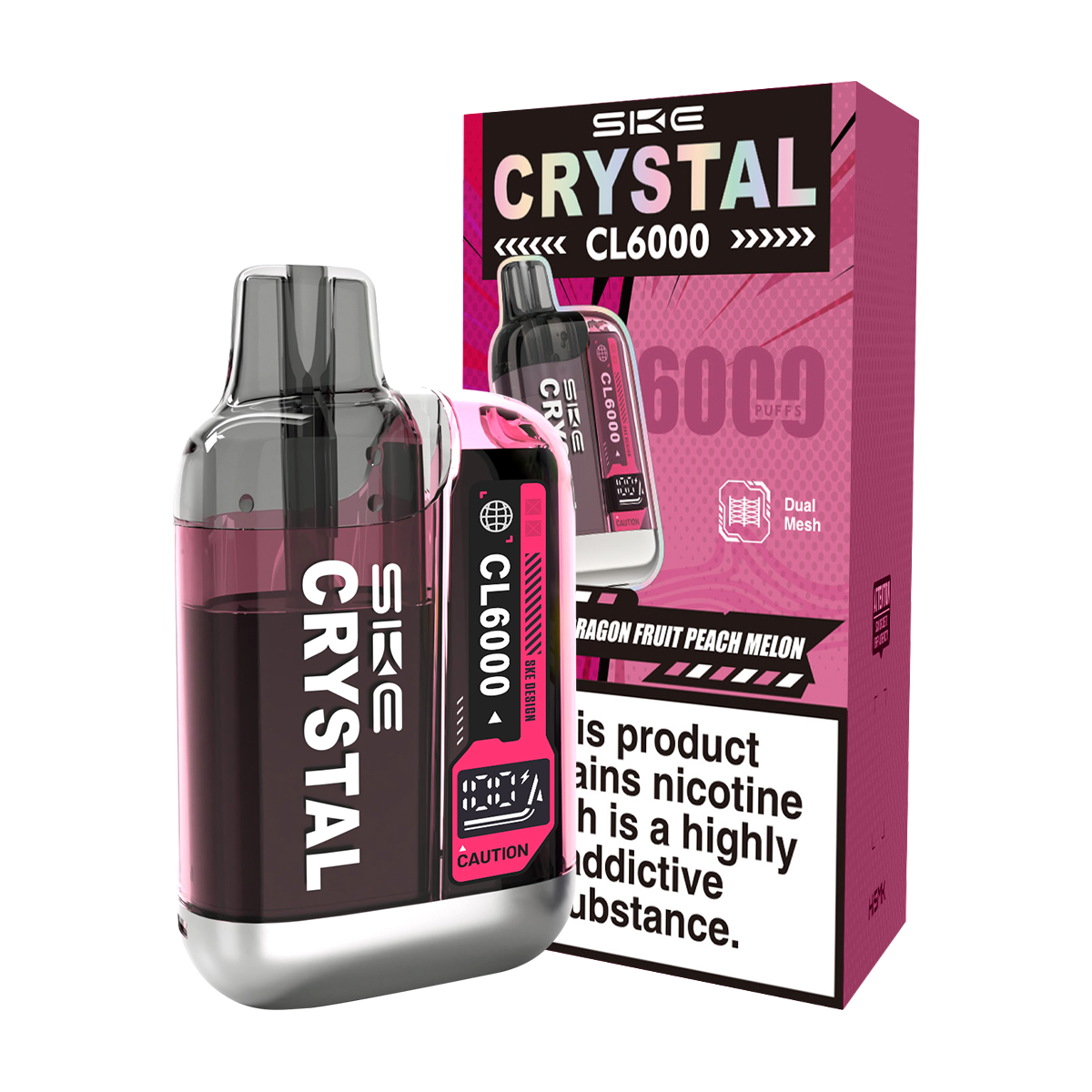 SKE Crystal CL6000 Big Puff Vape