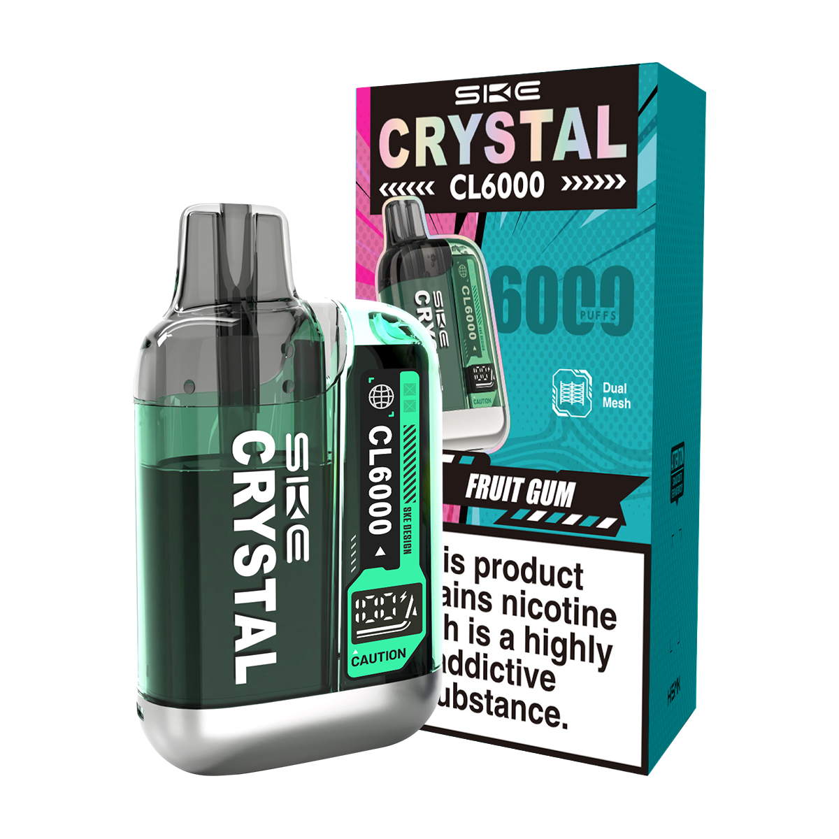 SKE Crystal CL6000 Big Puff Vape