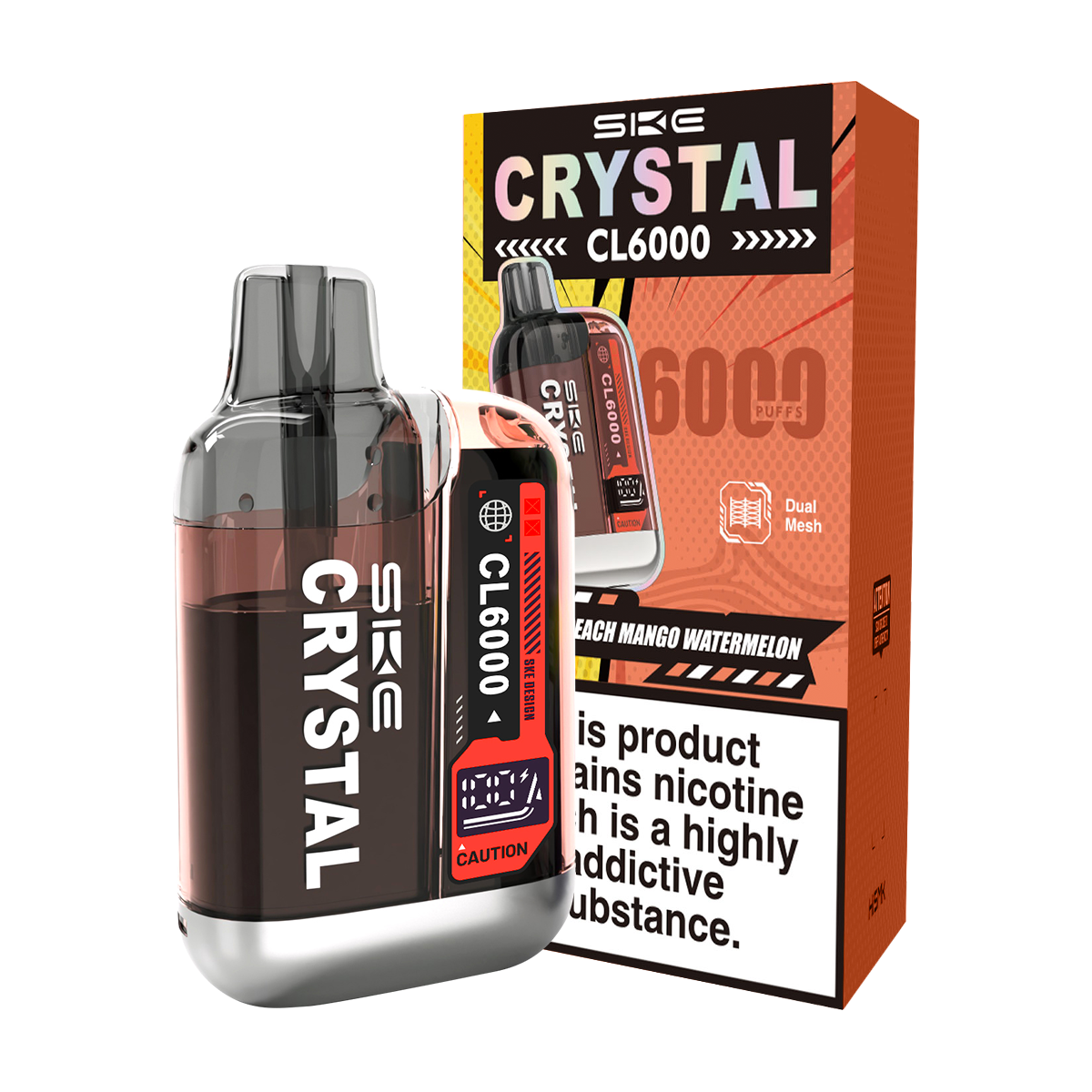 SKE Crystal CL6000 Big Puff Vape