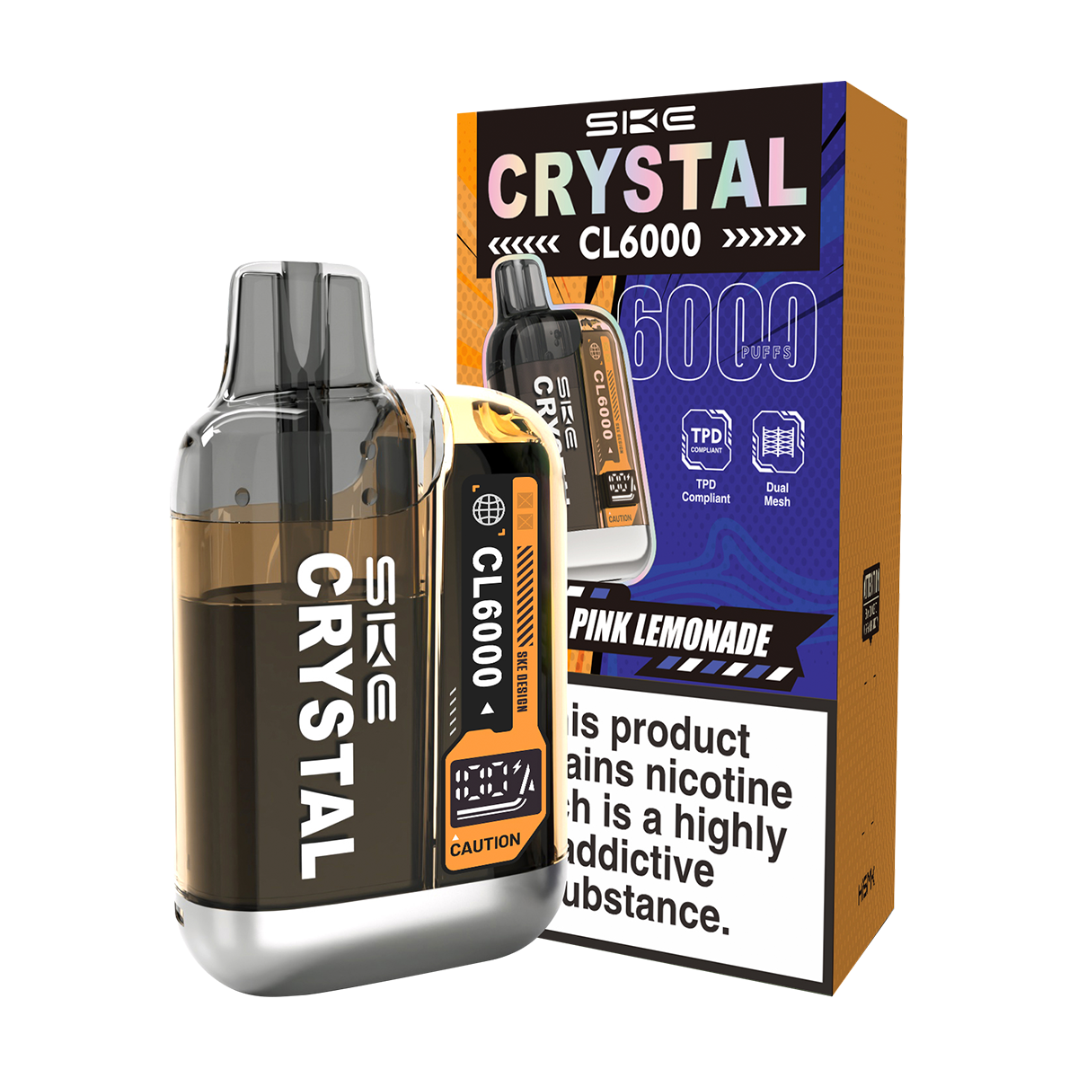SKE Crystal CL6000 Big Puff Vape