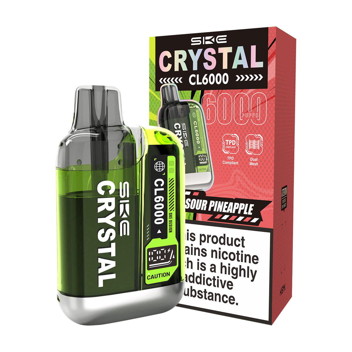 SKE Crystal CL6000 Big Puff Vape