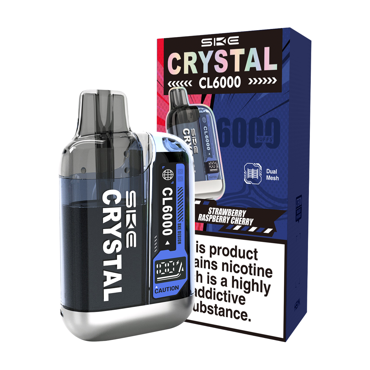 SKE Crystal CL6000 Big Puff Vape