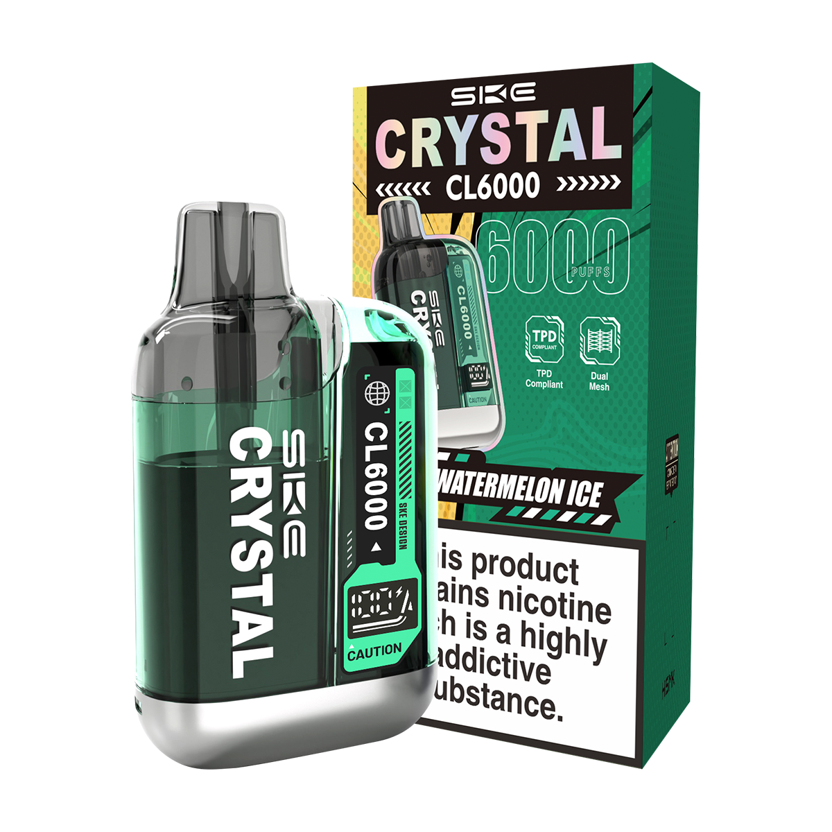 SKE Crystal CL6000 Big Puff Vape