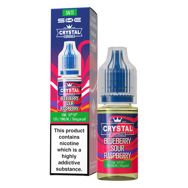 Blueberry Sour Raspberry Nic Salt by SKE Crystal 10ml