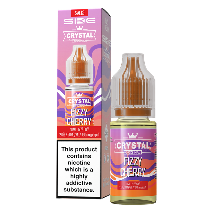 Fizzy Cherry Nic Salt by SKE Crystal 10ml