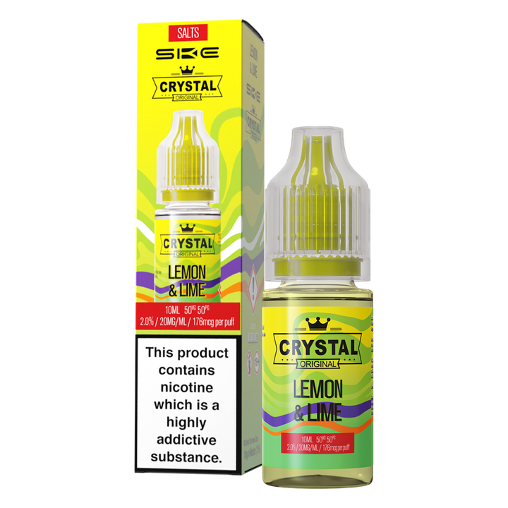 Lemon & Lime Nic Salt by SKE Crystal 10ml