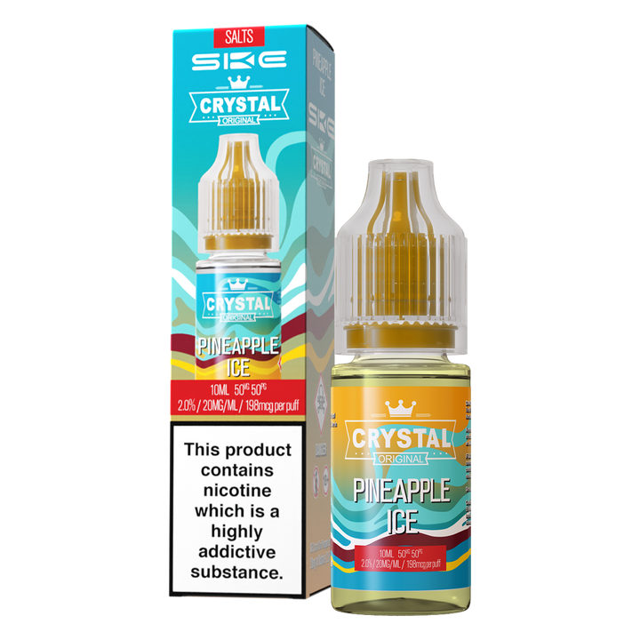 Pineapple Ice Nic Salt by SKE Crystal 10ml